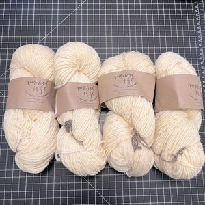 Raincloud and sage worsted yarn (discontinued)